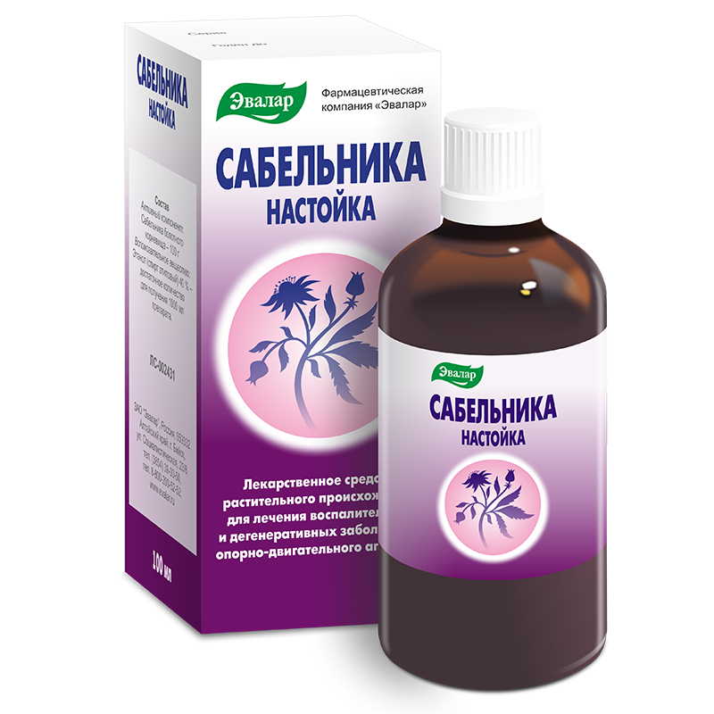 Сабельника настойка (50 мл) — купить на официальном сайте Эвалар ...