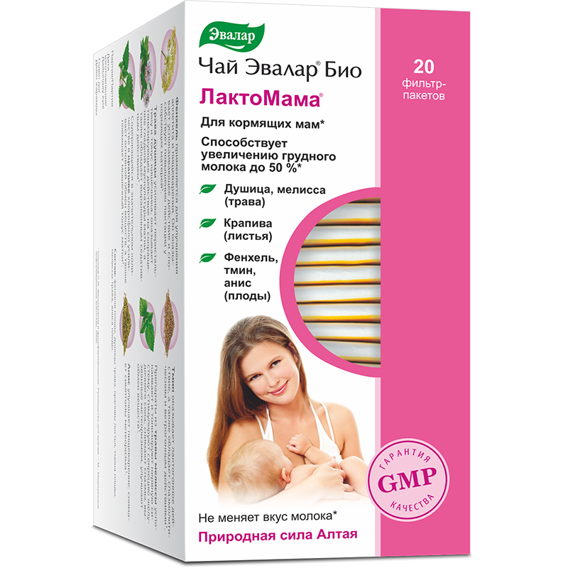 Чай Эвалар БИО ЛактоМама — купить по цене 261 руб на официальном сайте ...