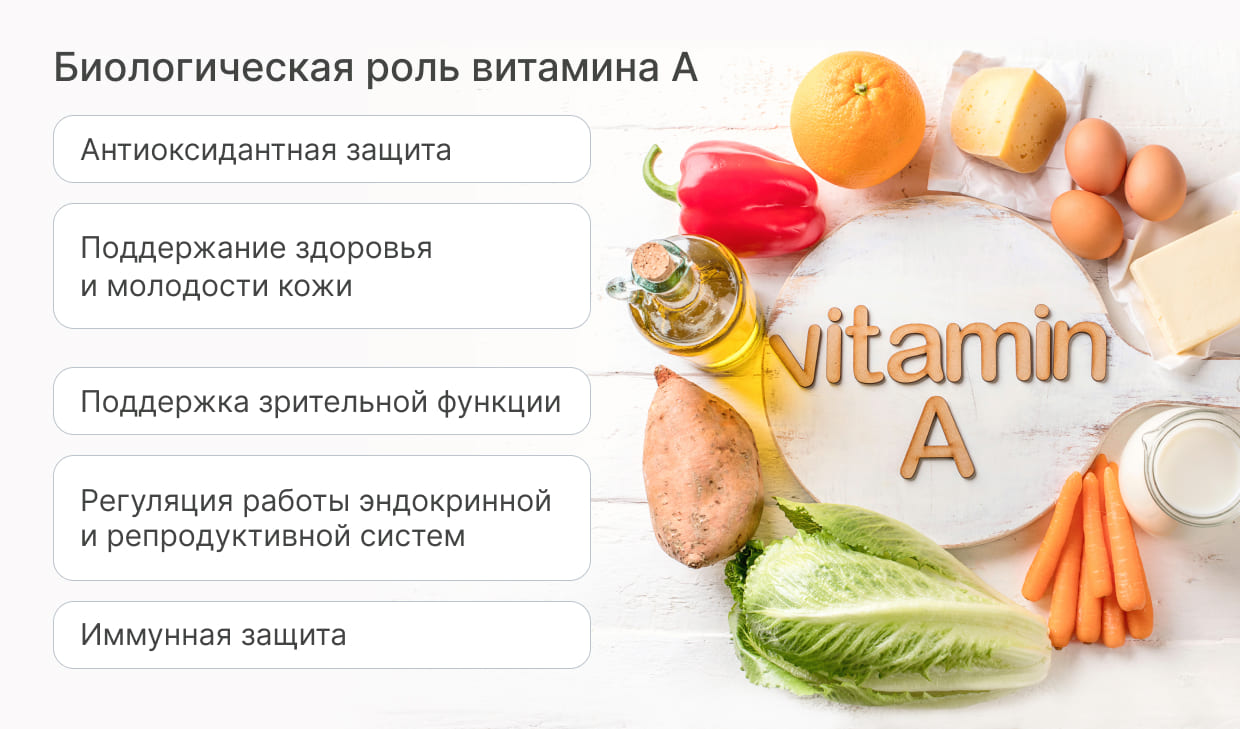 Чем полезен витамин А?