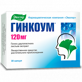 Гинкоум 120 Мг Натуральный Препарат Против Головной Боли.